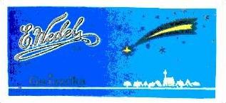 Opakowanie czekolady E.Wedel gwiazda - ilustracja przykładowa do artykułu o tym co to jest znak towarowy.