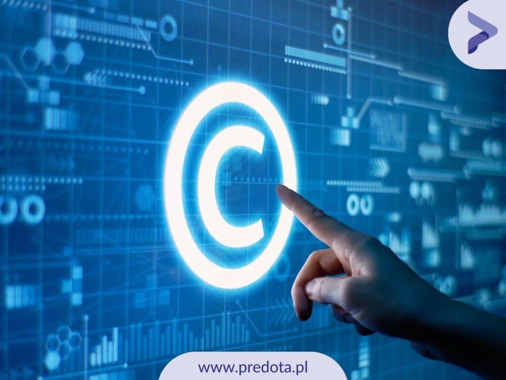 litera C w kółku - ilustracja do wpisu o tym czyj jest ochrona praw autorskich w Internecie