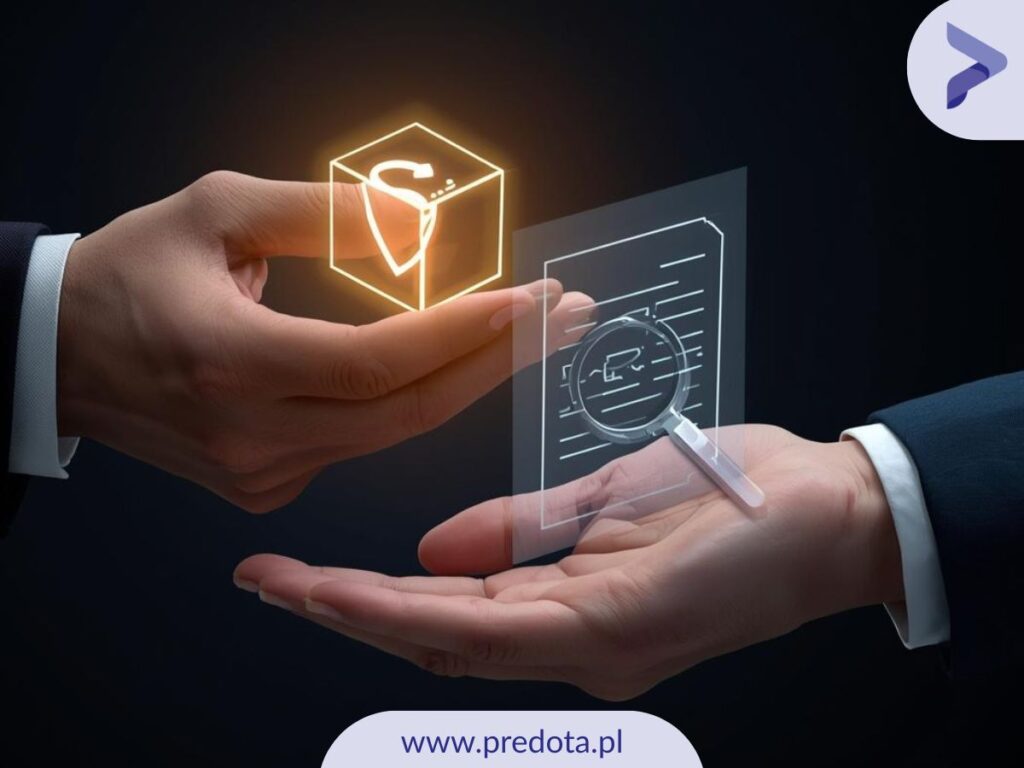 Dłonie biznesmenów wymieniający się fantami - obrazek wyróżniający do artykułu o tym czy jest licencja na znak towarowy