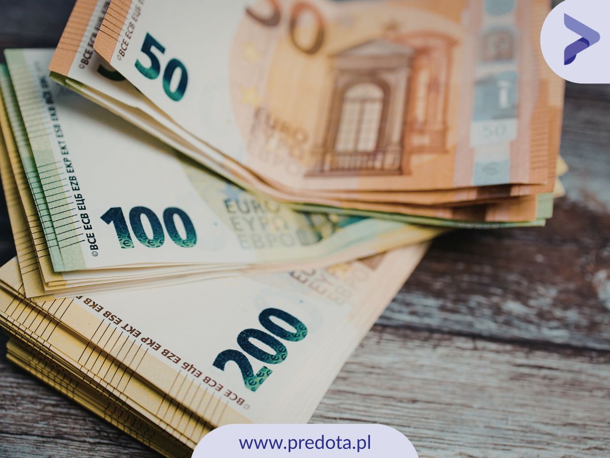 Banknoty EURO - zdjęcie do artykułu o tym, jakie są dotacje na firmę 2026